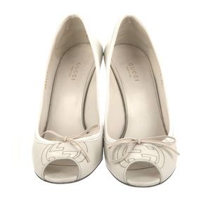 🛑SOLD🛑GUCCI Wedges neutral tone